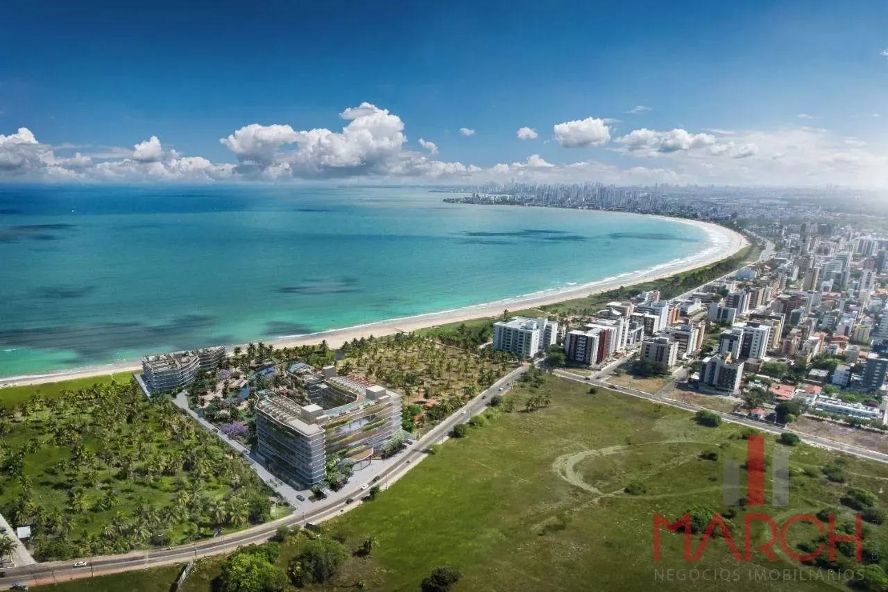 Vendo flats à beira-mar no primeiro resort-residence da Paraíba. Entrega prevista para dez
