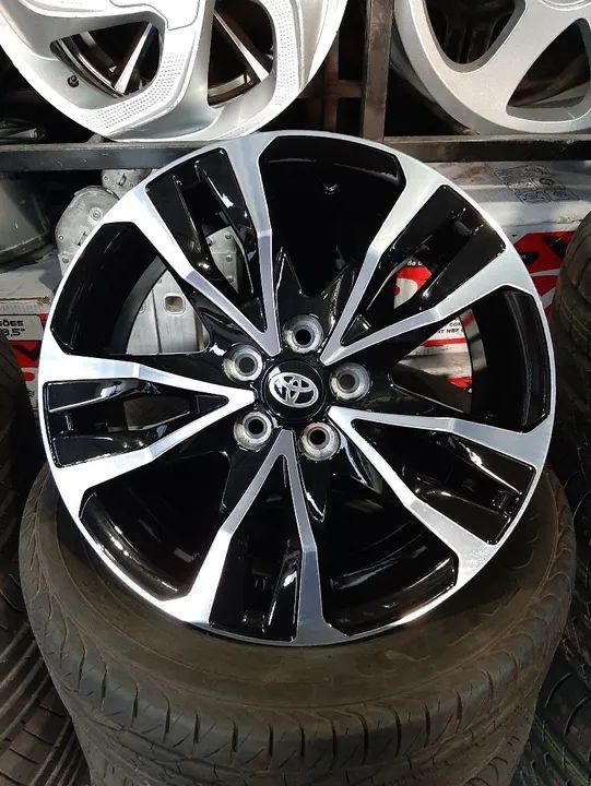 Promoção Rodas Aro 17 Corolla Altis 5x100 ( ACEITO CREDISHOP)