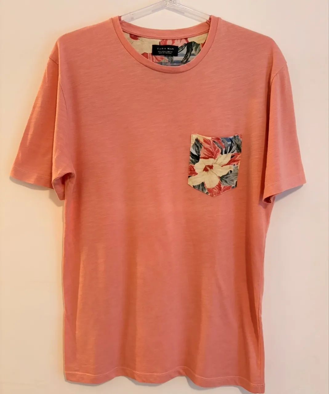 Camiseta rosa zara P
