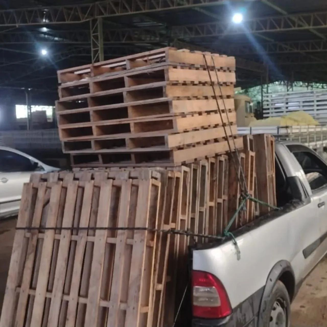 Paletes de madeira forro duplo para venda