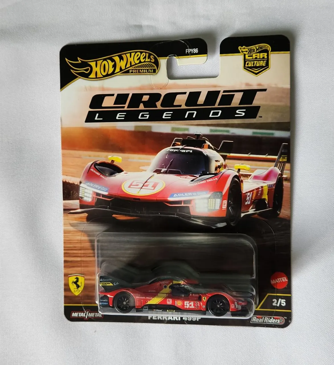 Miniatura Hot Wheels Elite 64 1967 Ferrari 330 P4 Red Vermelho