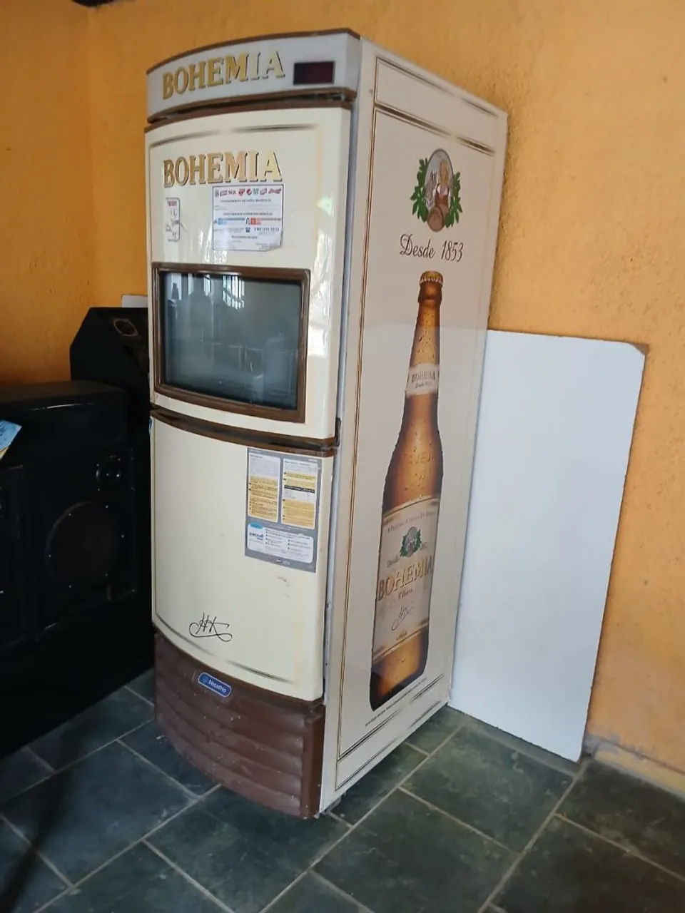 Cervejeira Bohemia Vintage metalfrio 