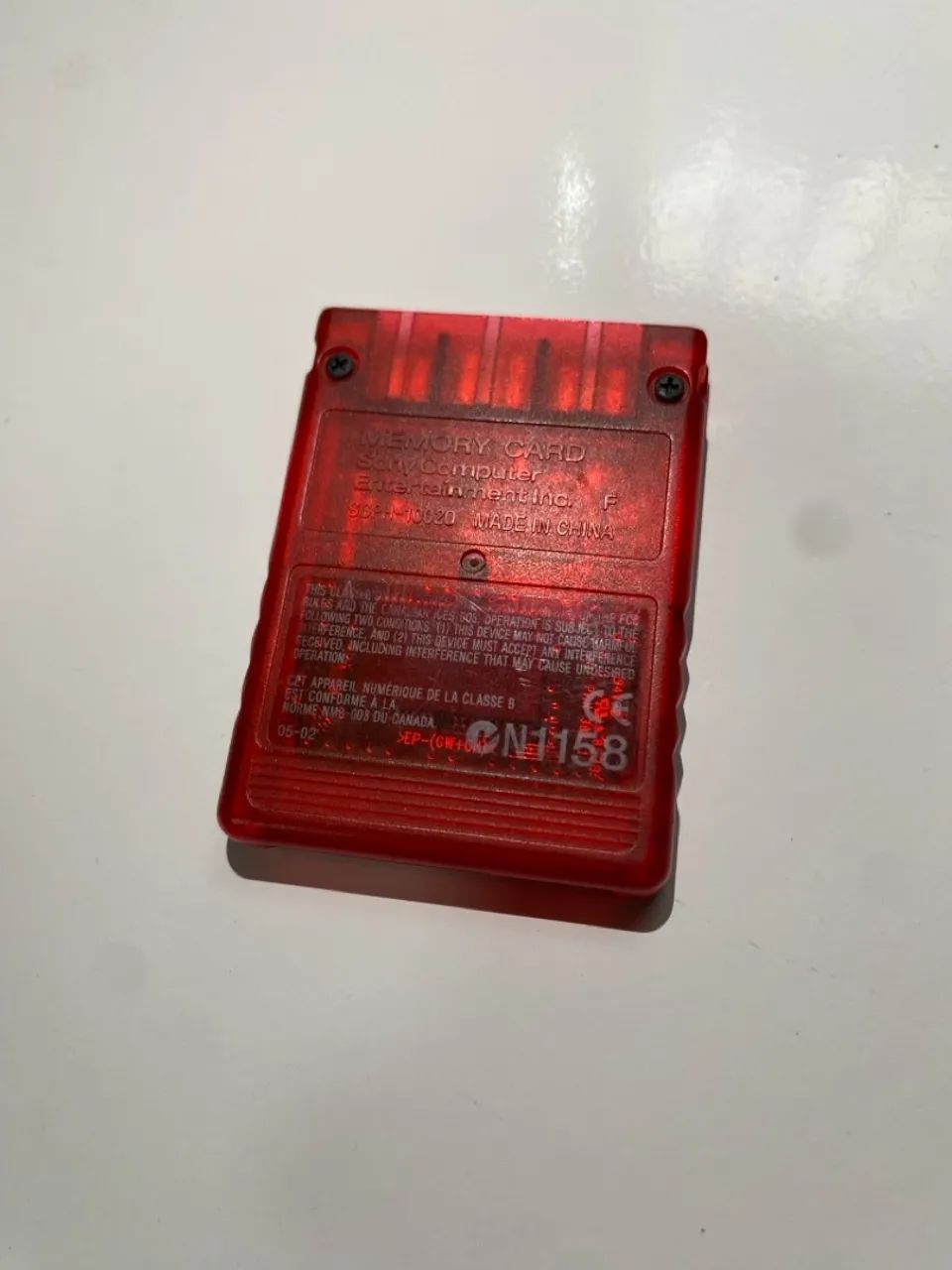 Memory Card 8MB PS2 Original - Foto 3