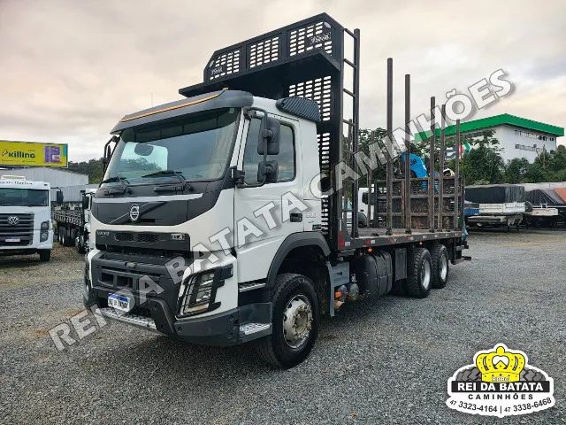Volvo FMX 500 6x4 Transtora Munck Garra Florestal HFORT 7000N 2017 - Foto 3