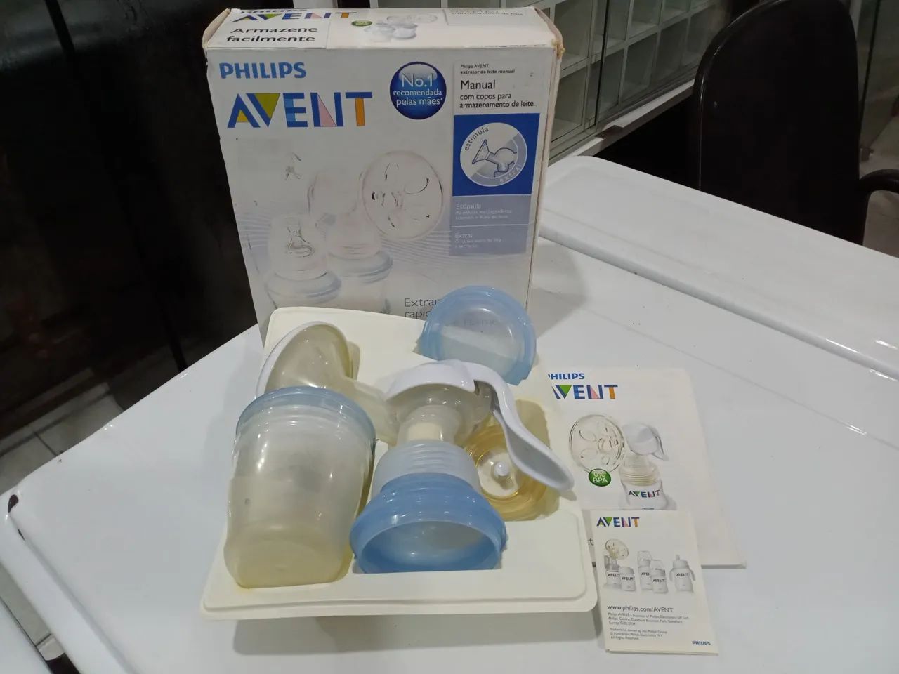 Extrator de Leite Manual Avent Philips 