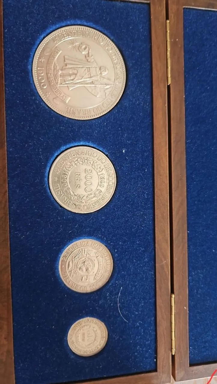 Conjunto de Moedas Comemorativas do Brasil
