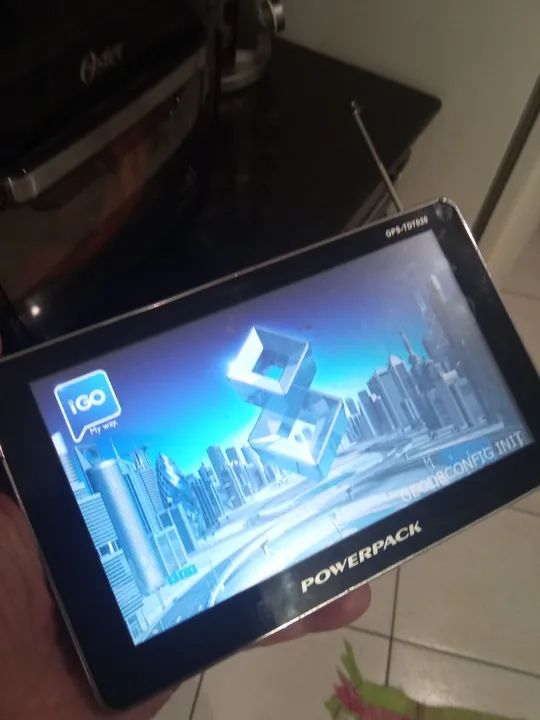  GPS/TV Powerpack com Igo - Tela de 7 polegadas