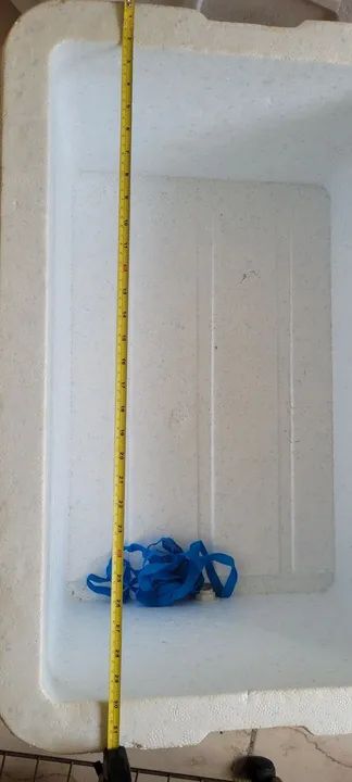 Caixa de Isopor 100 litros para Transporte