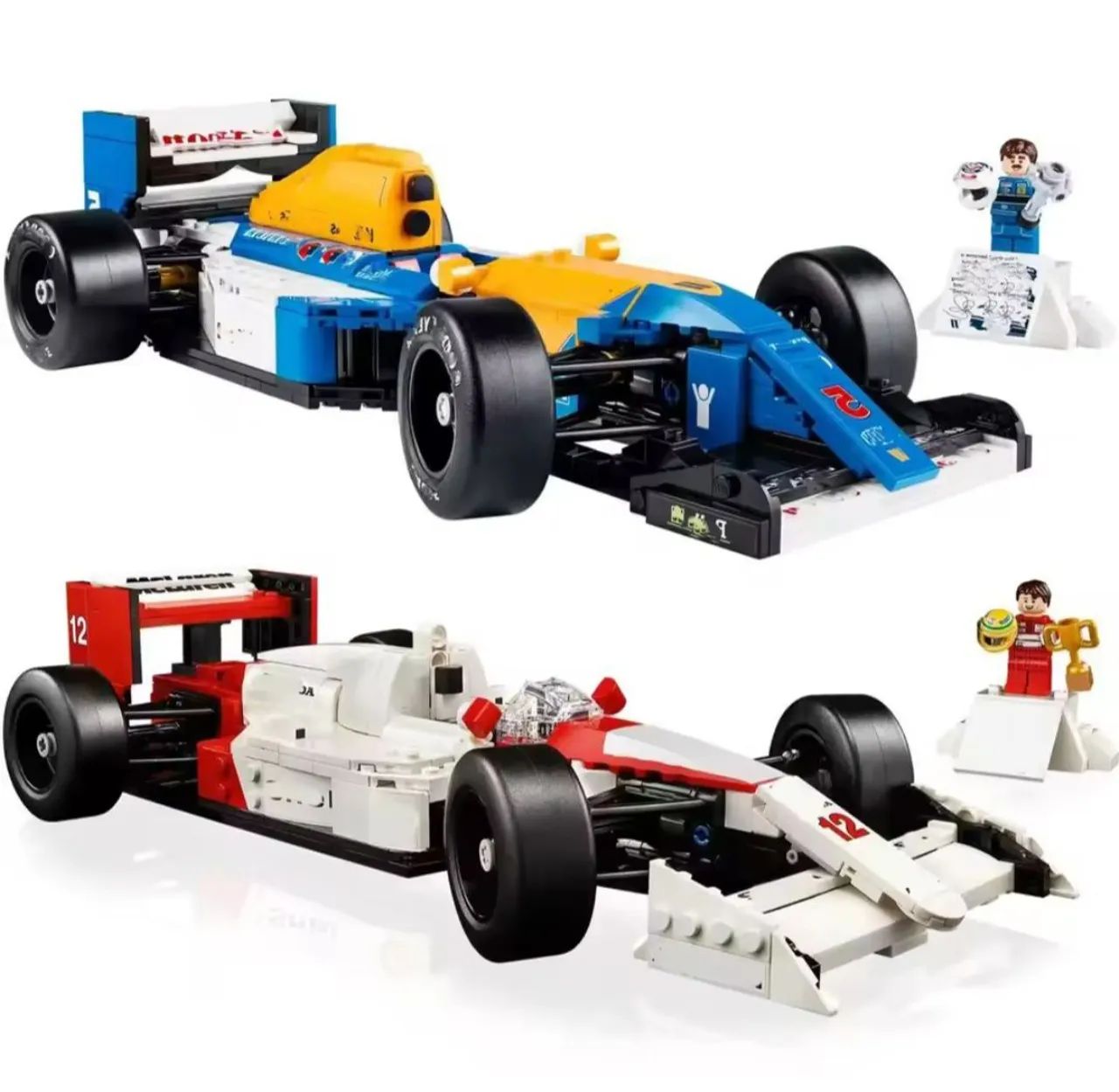 F1 MP4 Senna e F1 Willians ( Lego )