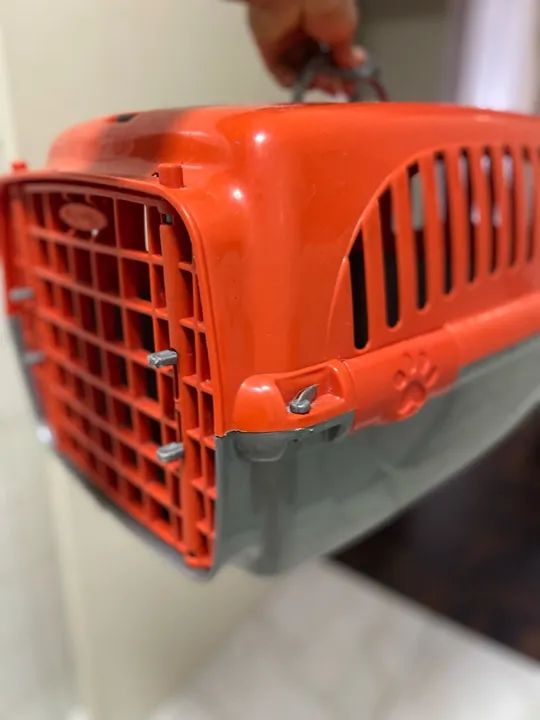 Caixa de transporte Pet Tamanho M pequeno porte  - Foto 3
