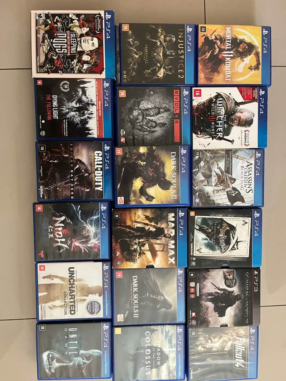 Coleção de Jogos para Playstation 4 - Vários Títulos