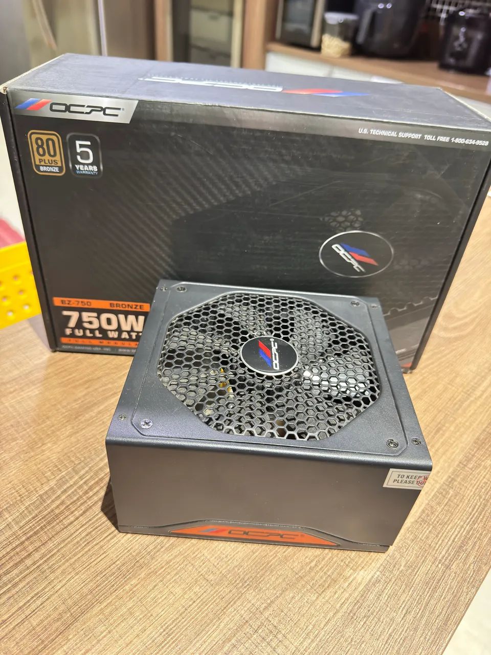 Fonte OCPC, 750W, 80 Plus Bronze, Full Modular - Foto 2