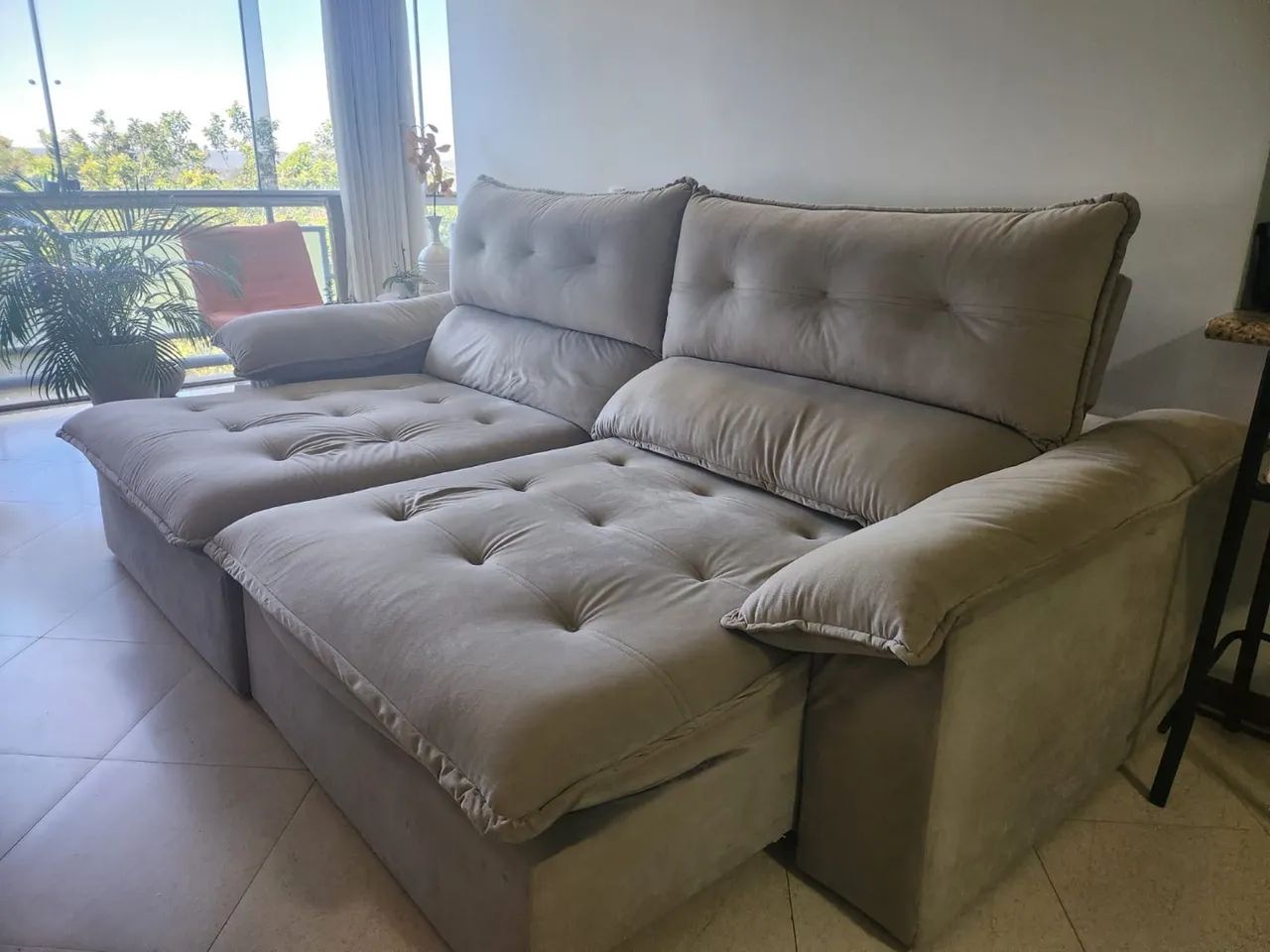 Preço pra fechar! Sofá que é puro conforto | parcele pela OLX - Foto 5