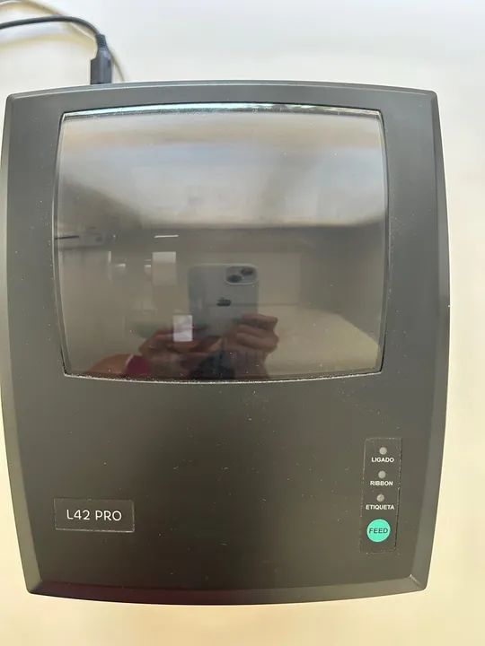 Impressora de etiquetas Elgin L42 Pro - Semi-nova - Foto 3