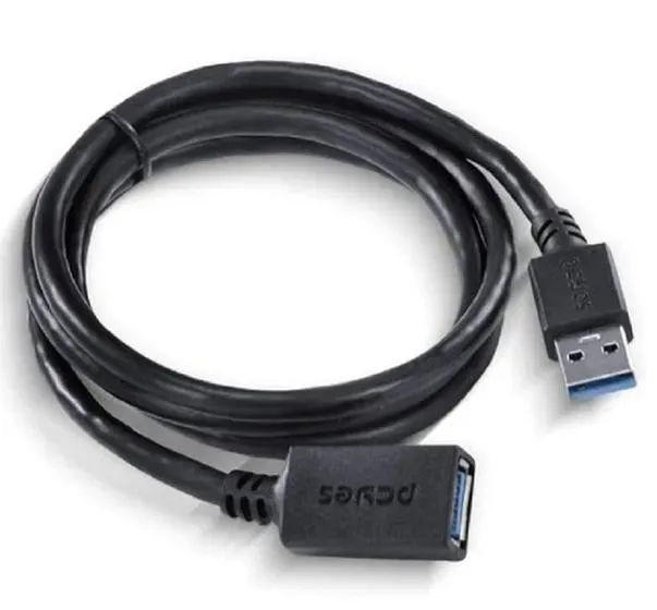 Cabo Extensor Usb A 3.0 M P/ F 2M - Puamf3-2 - Loja Coimbra Computadores Entregamos - Foto 3