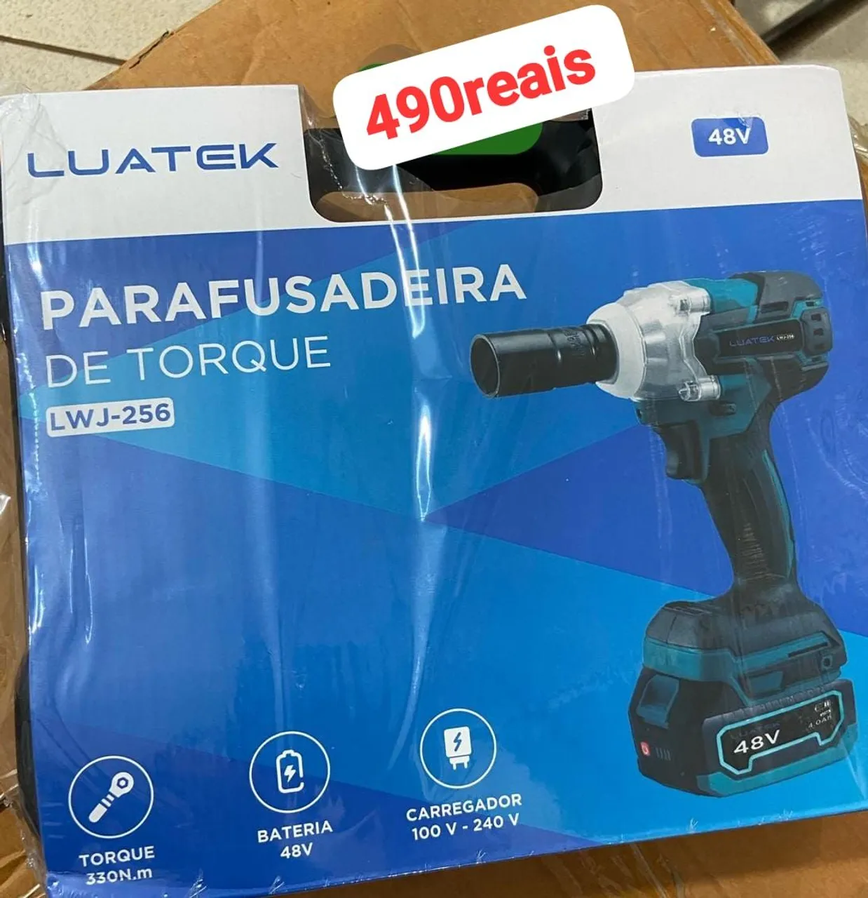 Parafusadeira de Torque 48V Luatek LWJ-256