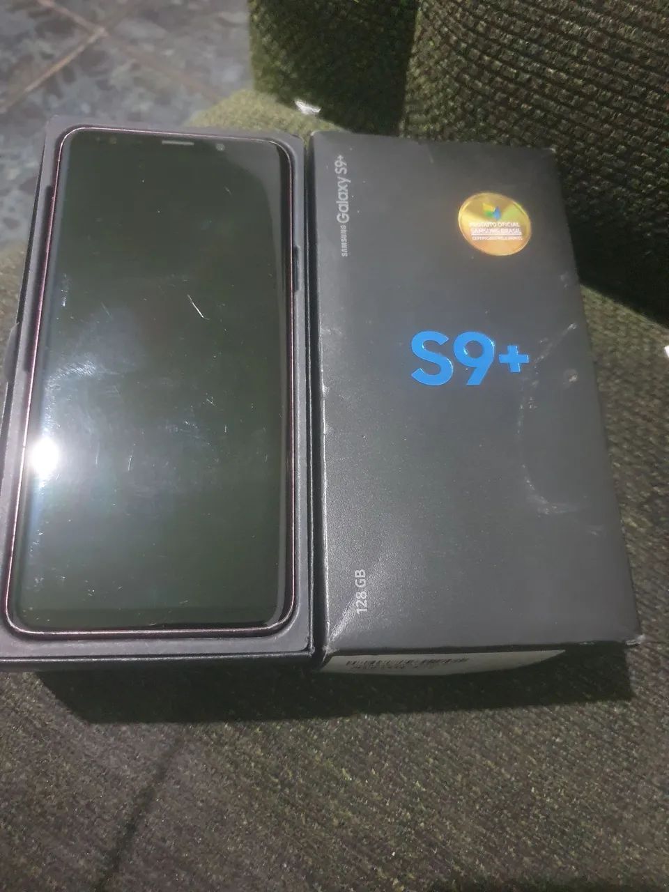 Samsung S9 na Caixa