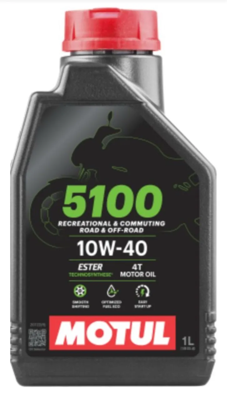Kit 3 litros Motul 5100 10W-40 + filtro Mahle