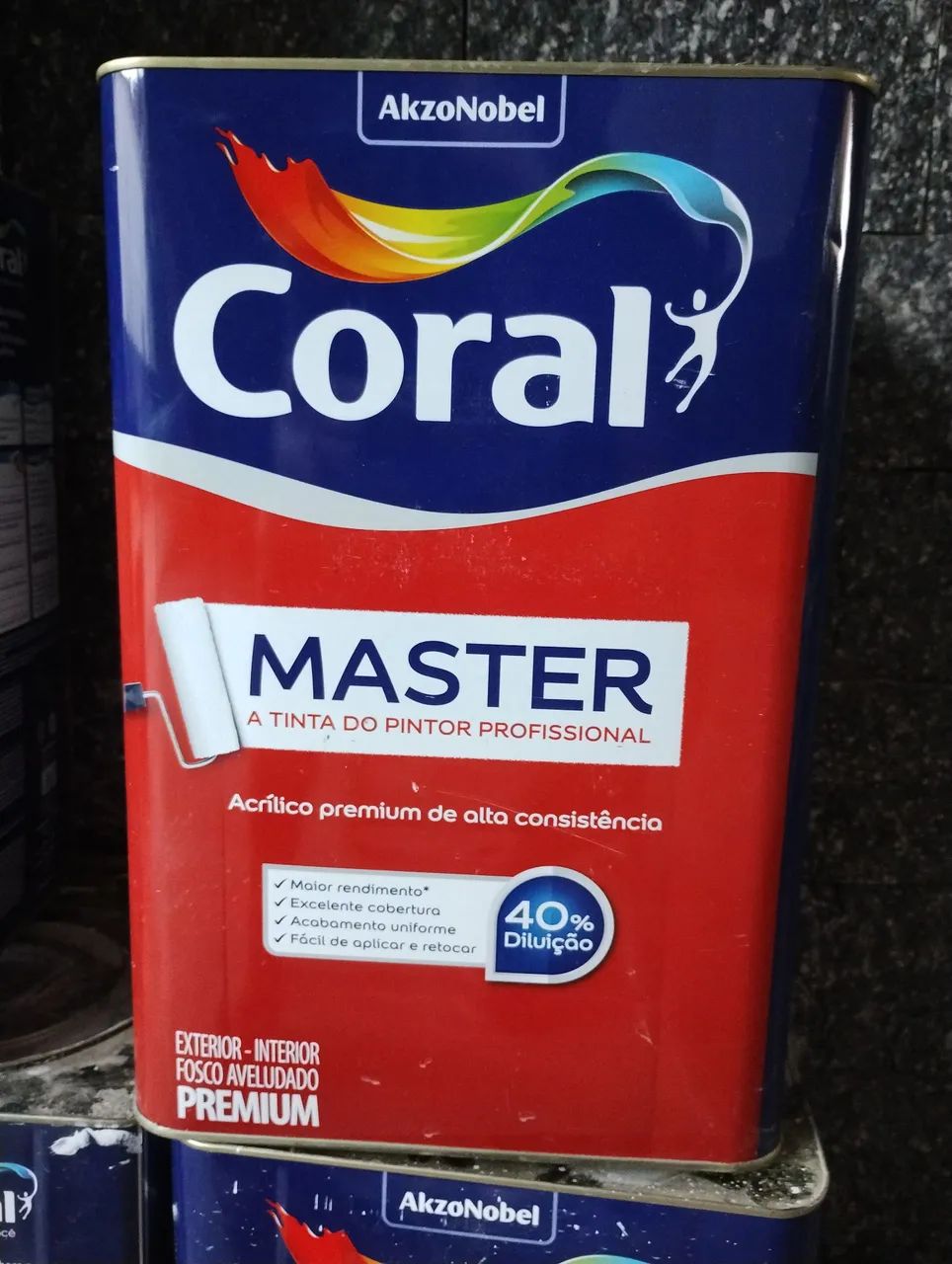 Vendo Tinta Coral Master - Cor Cinza Elefante