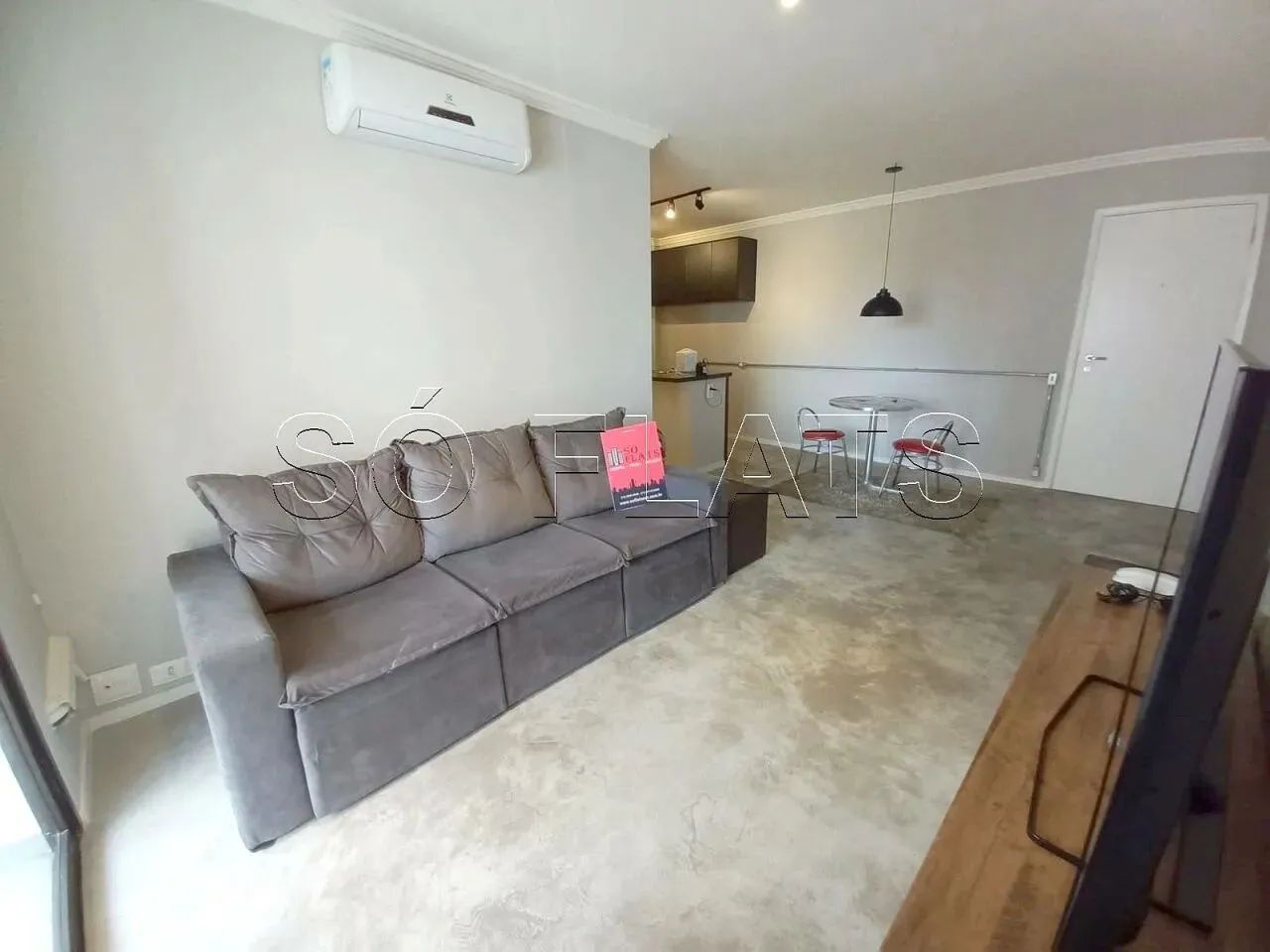 Flat contendo 2 dorms e 2 vagas com boa localização próx da Av. Faria Lima, disponível par - Foto 4