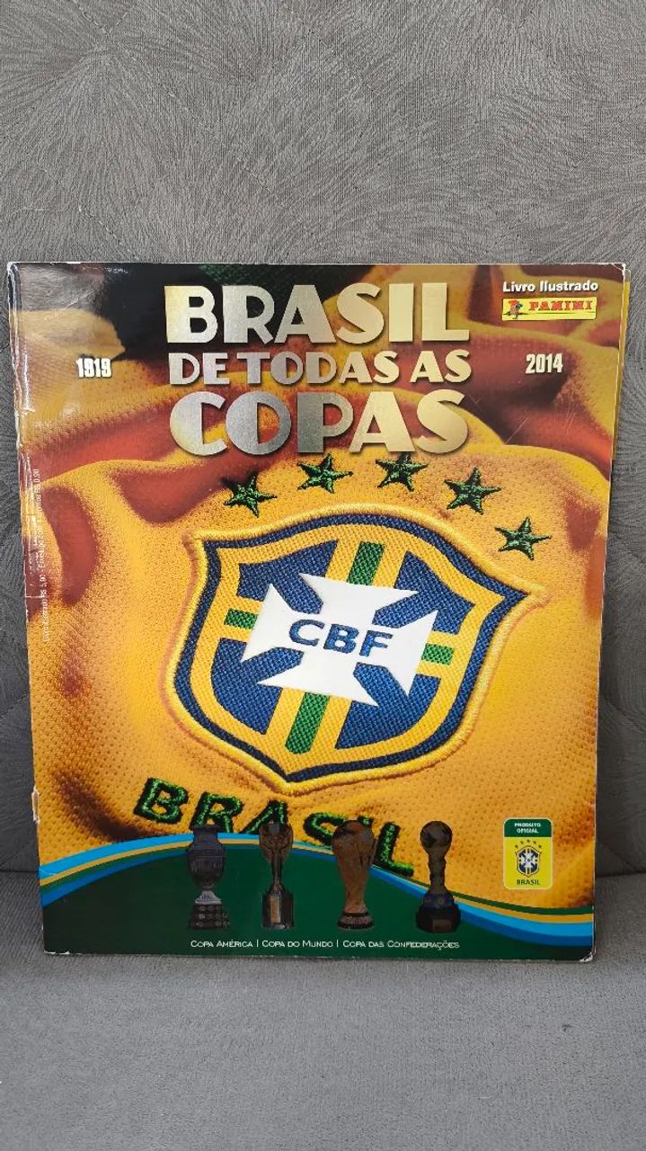 Brasil de todas as copas álbum 2014 completo 