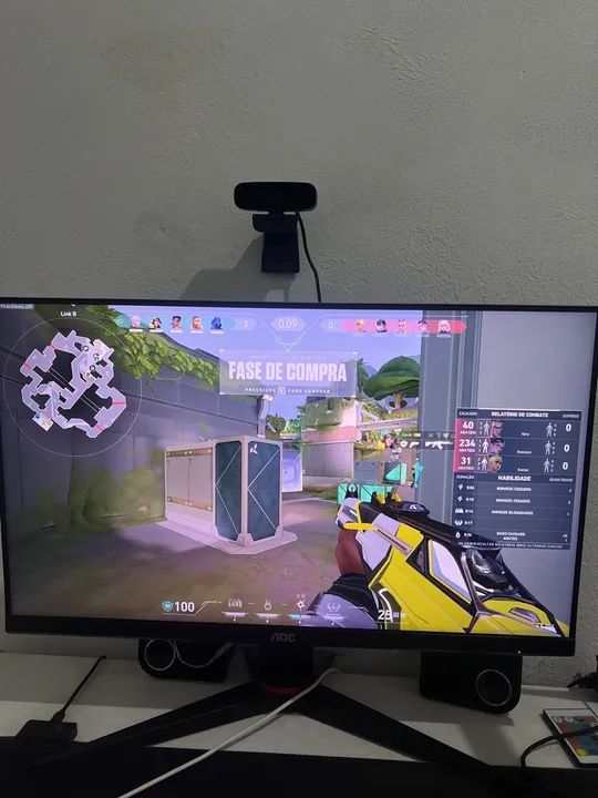 Monitor AOC 75hz 24 Polegadas