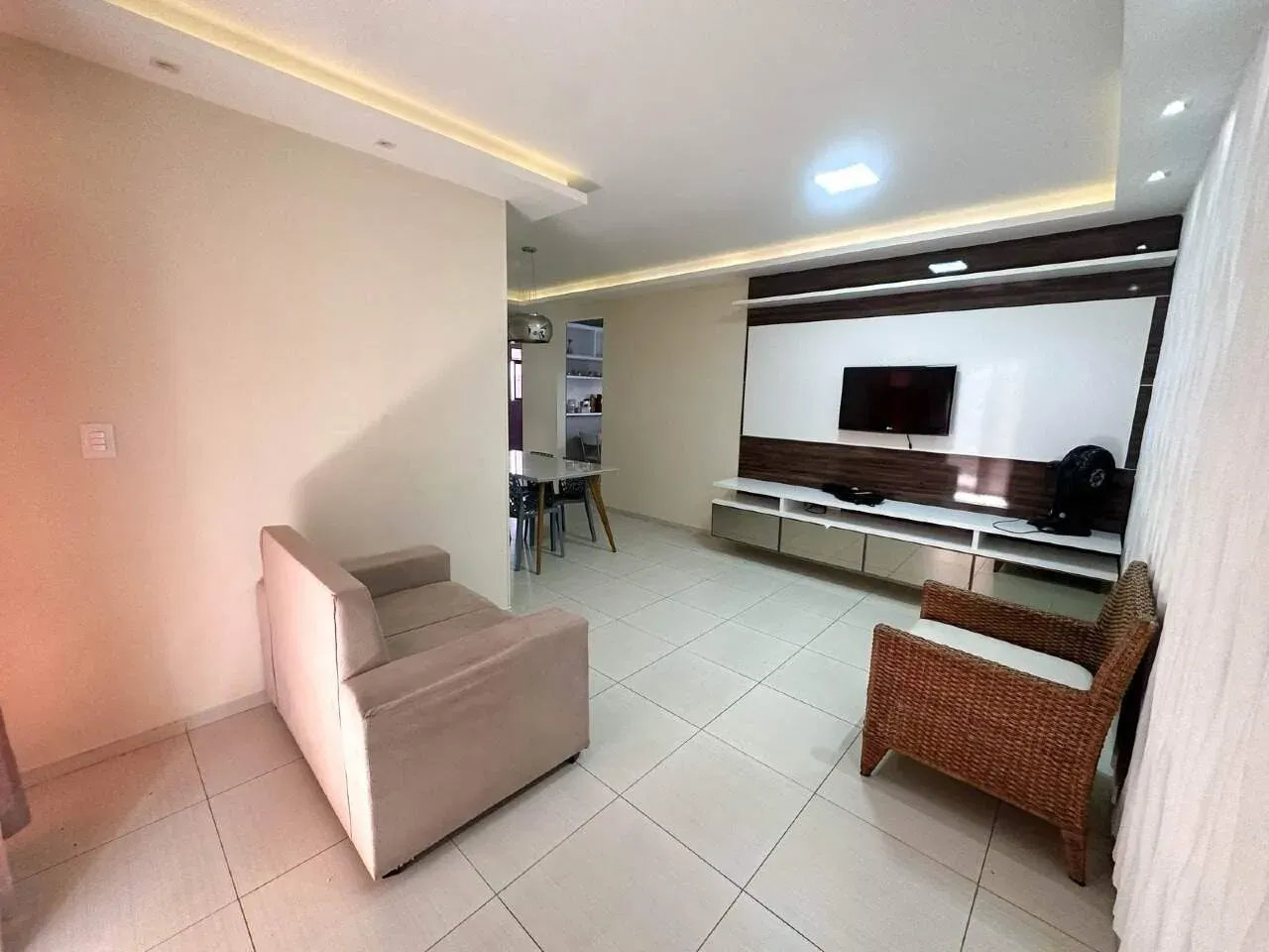 Apartamento mobiliado para aluguel, 3 quartos, 1 suíte, 1 vaga, Aeroclube - João Pessoa/PB