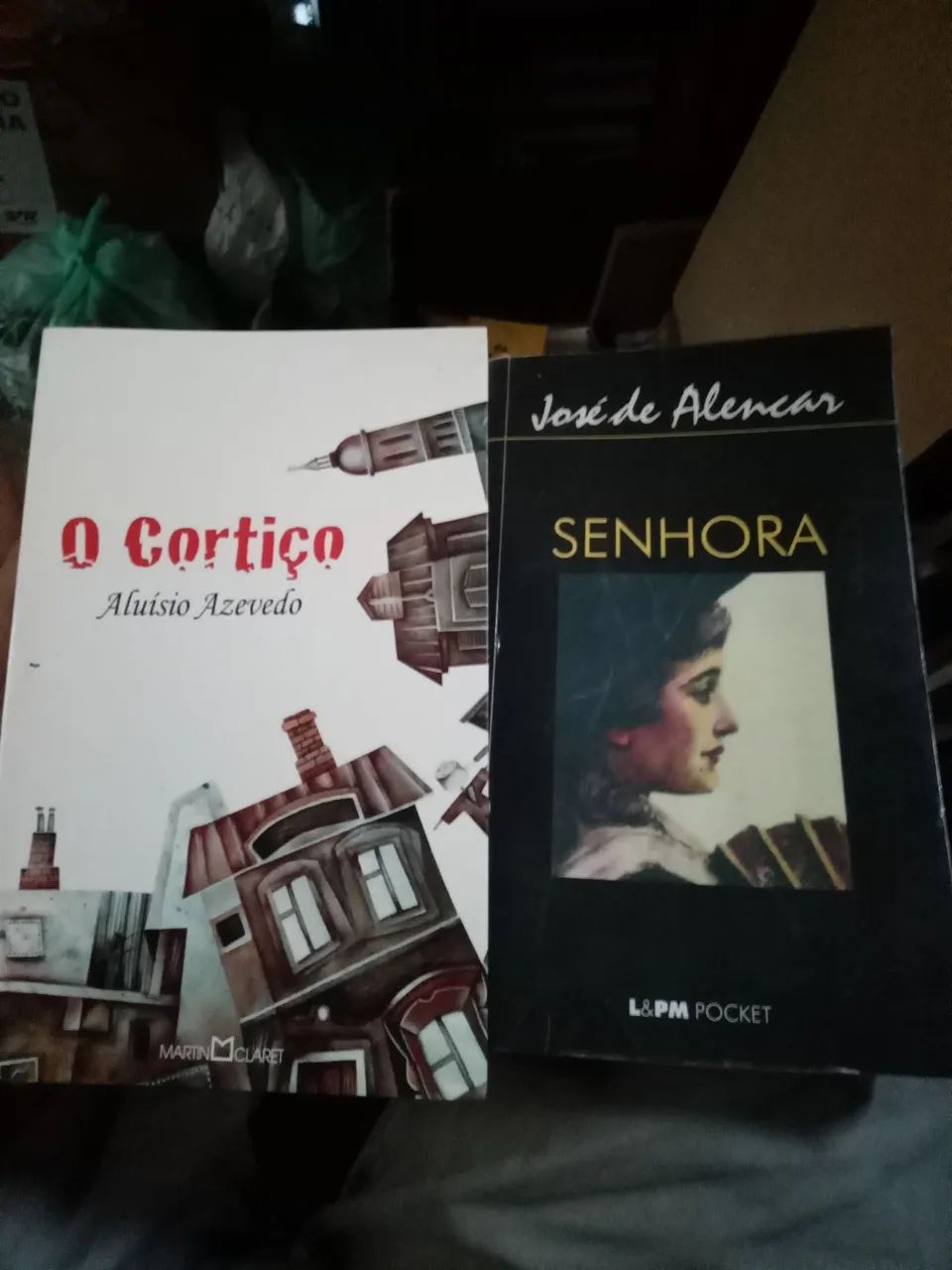Livros - O Cortiço e Senhora