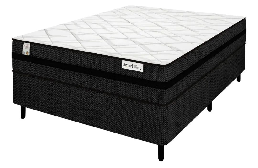 Cama Box Casal Smart Black ilhéus  - Foto 2