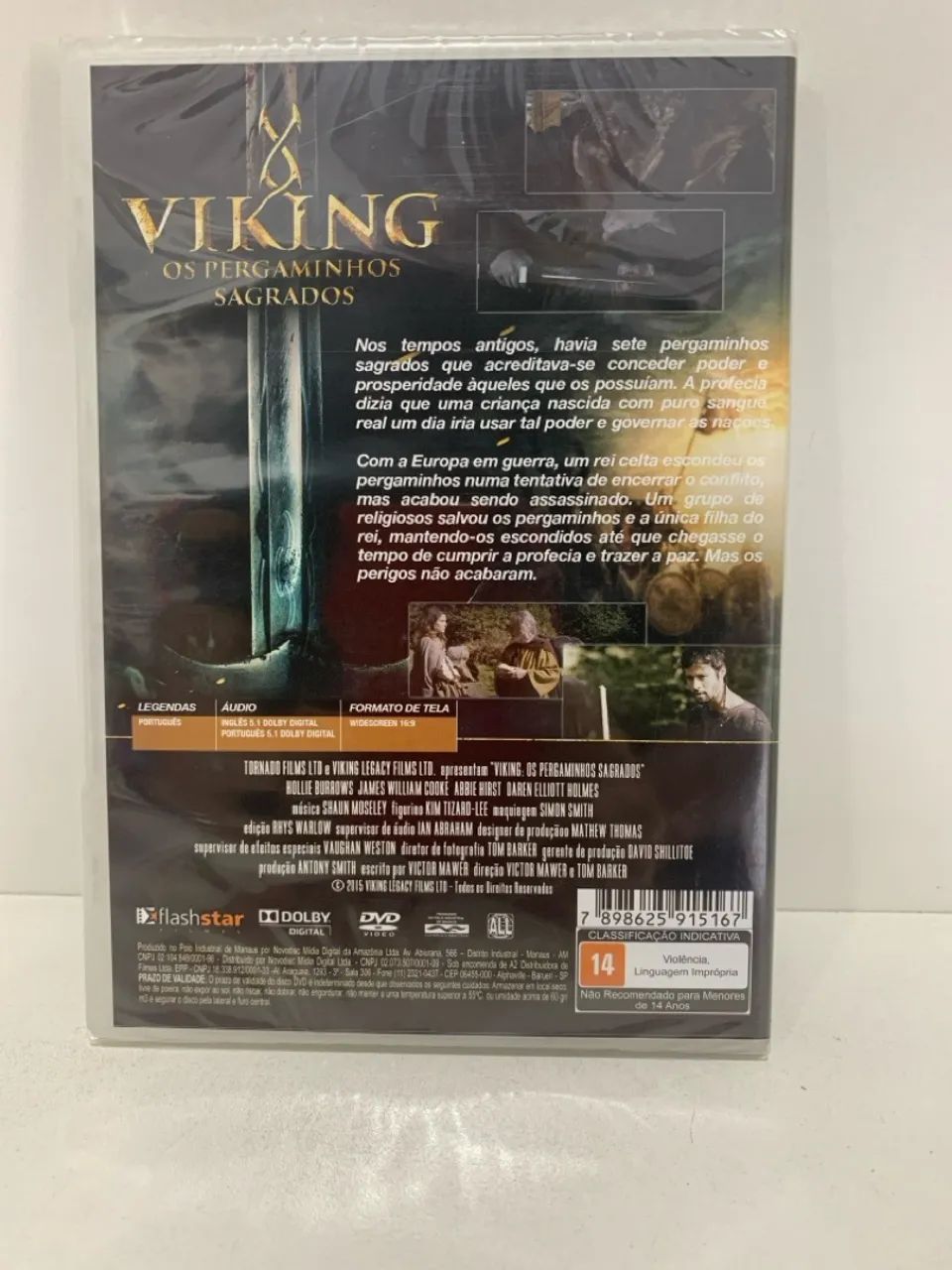 DVD Viking - Os Pergaminhos Sagrados - Foto 2