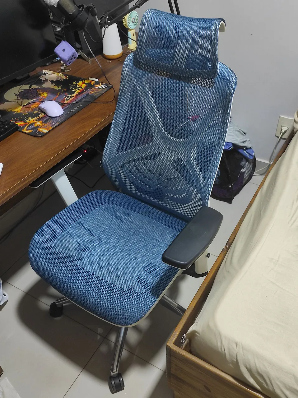 Cadeira Ergonômica Bering Azul