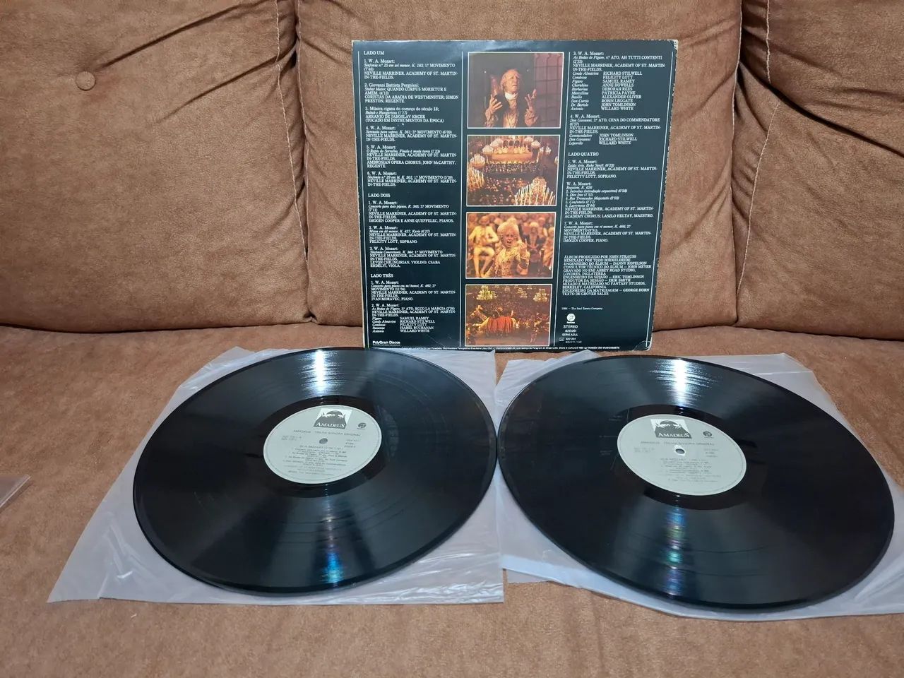 Disco de Vinil Amadeus - Trilha Sonora Original - Foto 2