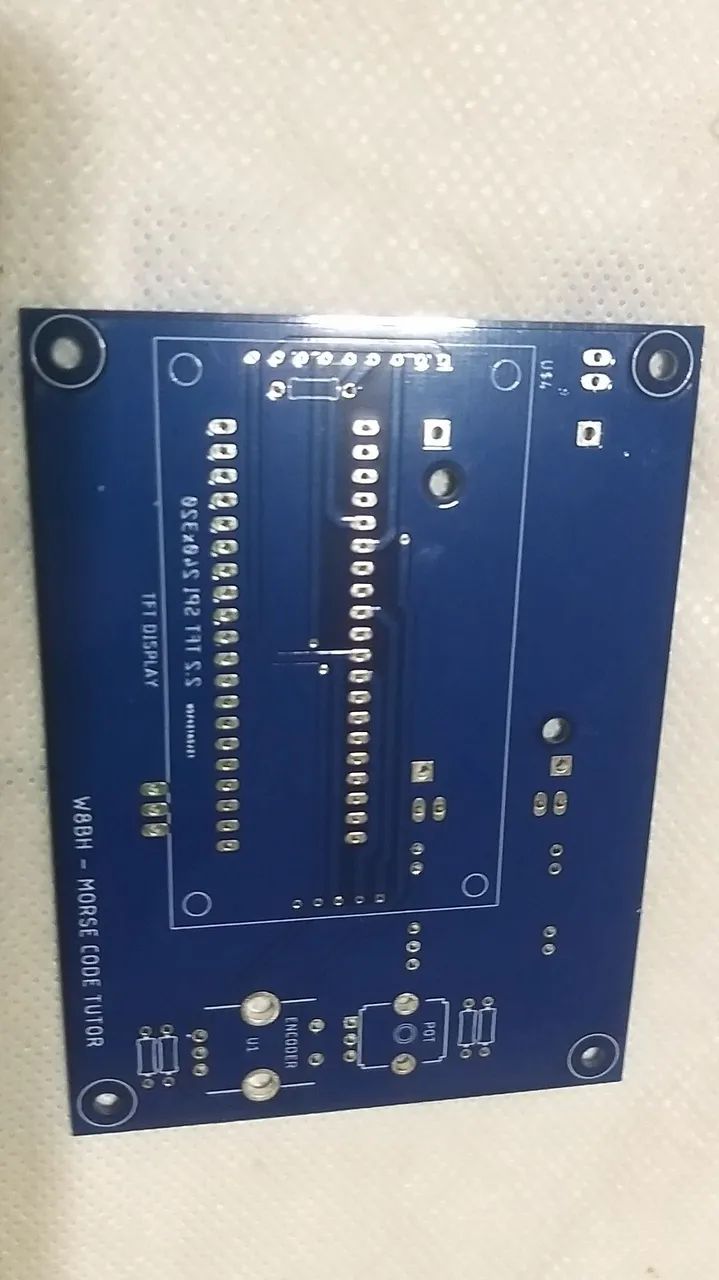 placa imptesso nova para kit de Aprendizado de Código Morse