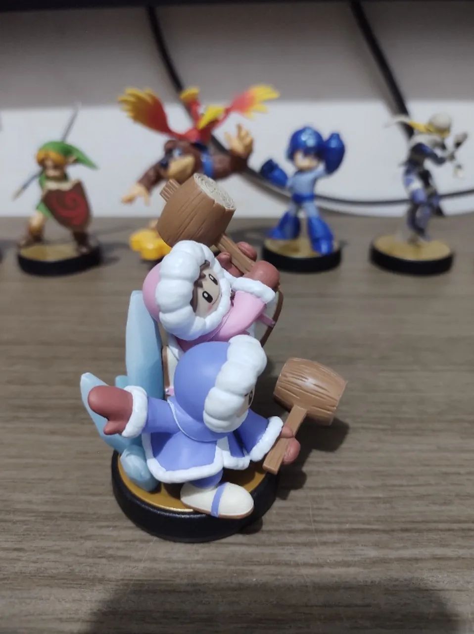 Amiibo Ice Climbers Smash Bros Impecável Peças e Acessórios de