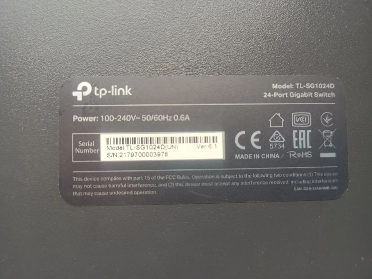 Switch TP-LINK TL-SG1024D 24 portas gigabit  - Foto 2