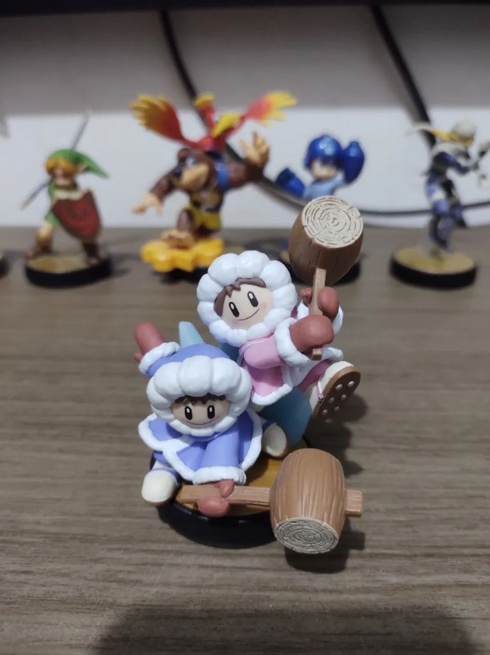 Amiibo Ice Climbers Smash Bros Impecável Peças e Acessórios de