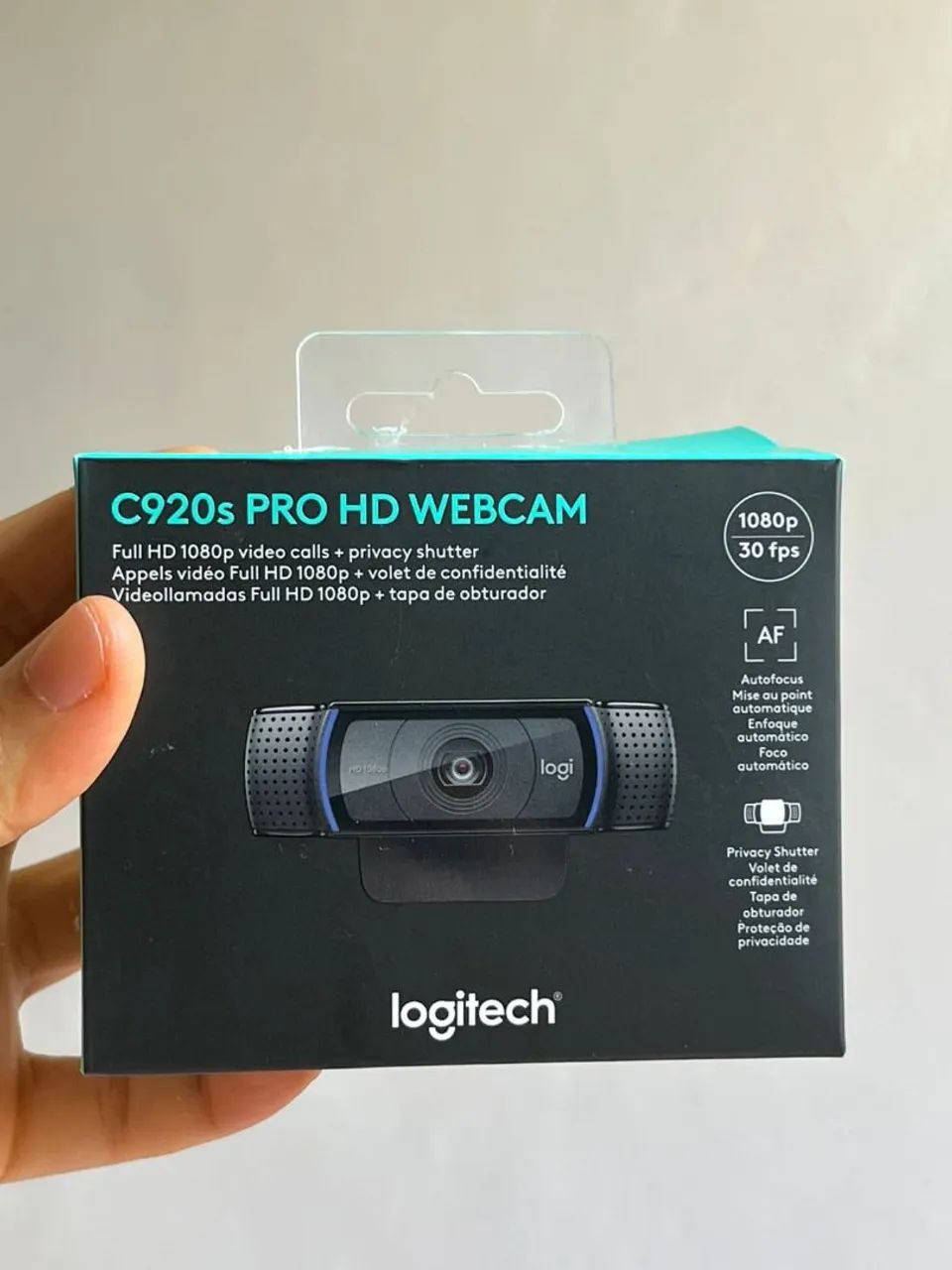 Webcam Logitech C920s Pro HD