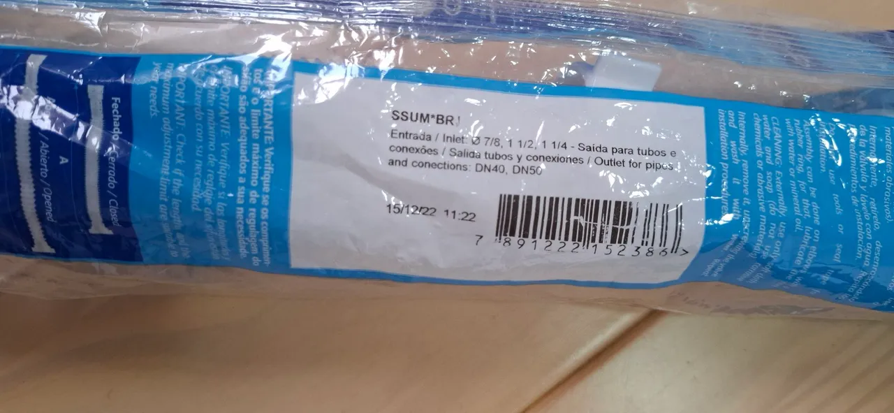 Kit de conexões para tubos e conexões