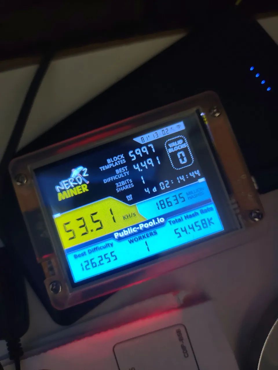 Nerd2 Miner - Monitor de Mineração - Foto 3