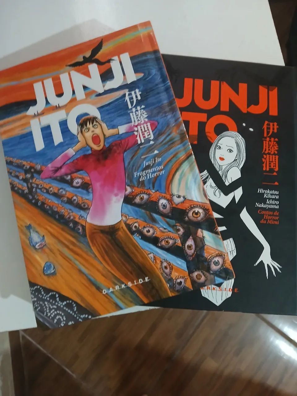 Mangás Junji Ito - Fragmentos do Horror e Contos de Horror da Mimi