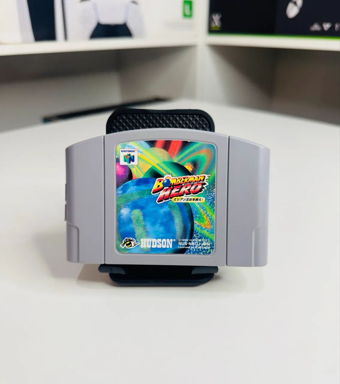 Cartucho n64 bomberman hero jp