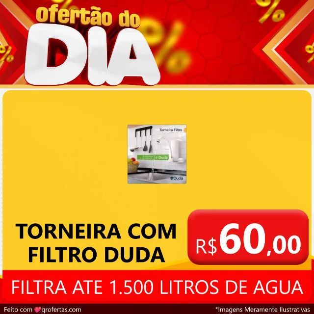 TORNEIRA COM FILTRO BICA MOVEL DUDA - BRANCO  - Foto 5
