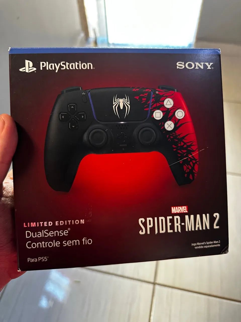 Controle DualSense Spider-Man 2 - PS5