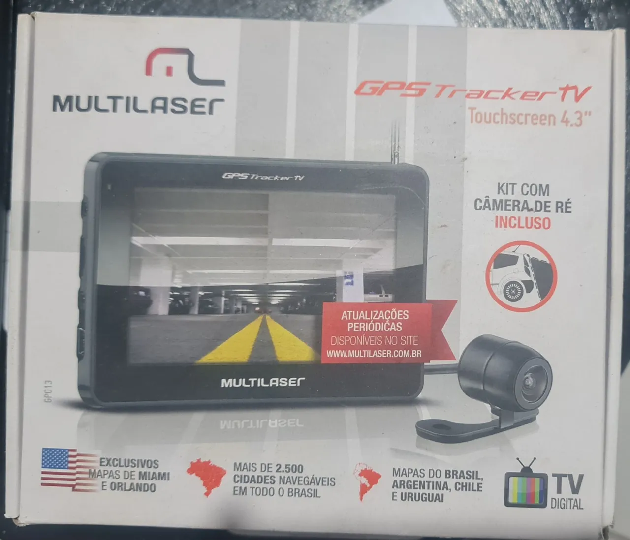 GPS Tracker TV Multilaser 4.3''