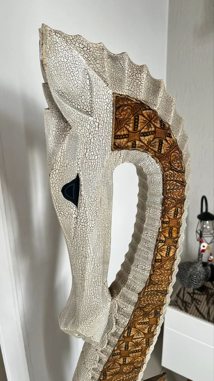 Escultura cavalo marinho - Foto 4