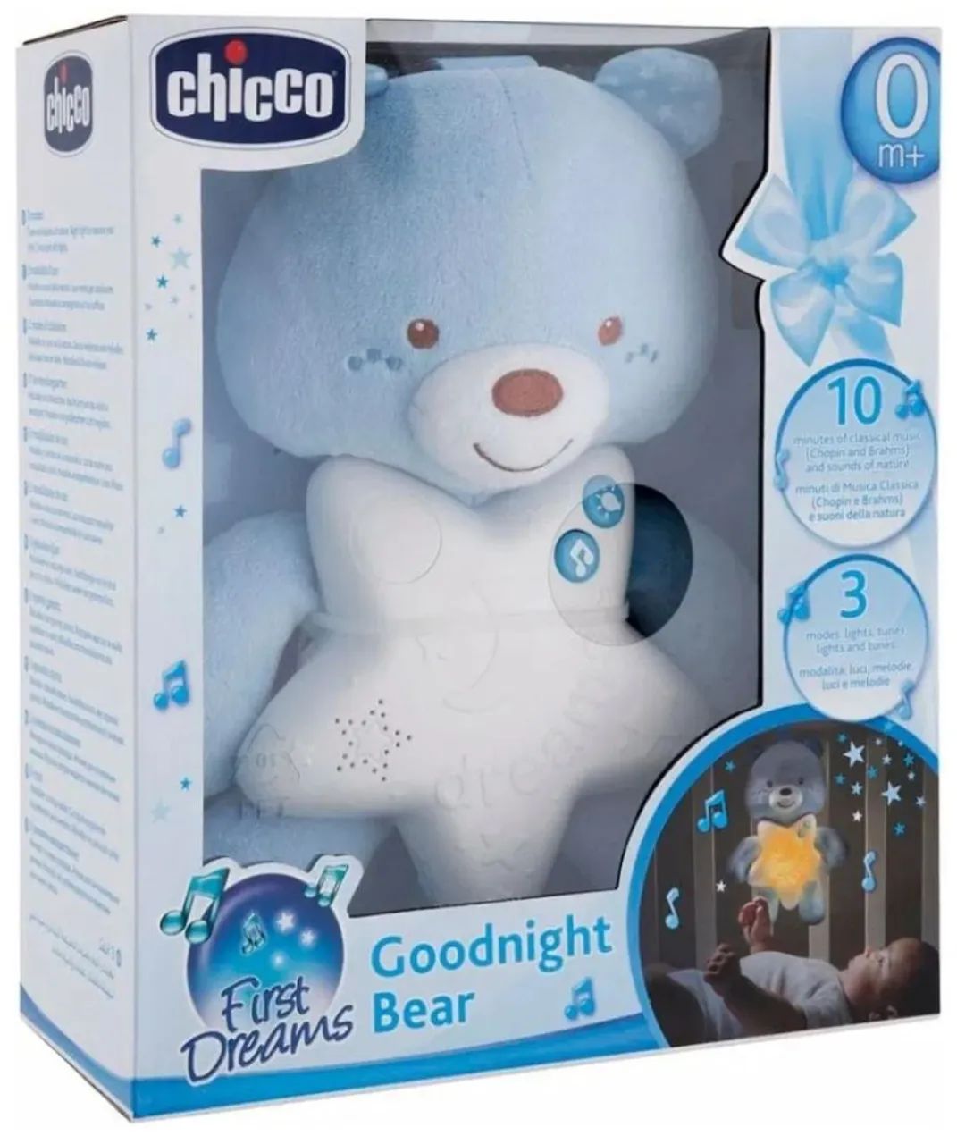 Ursinho Chicco Goodnight Bear - First Dreams  - Foto 4