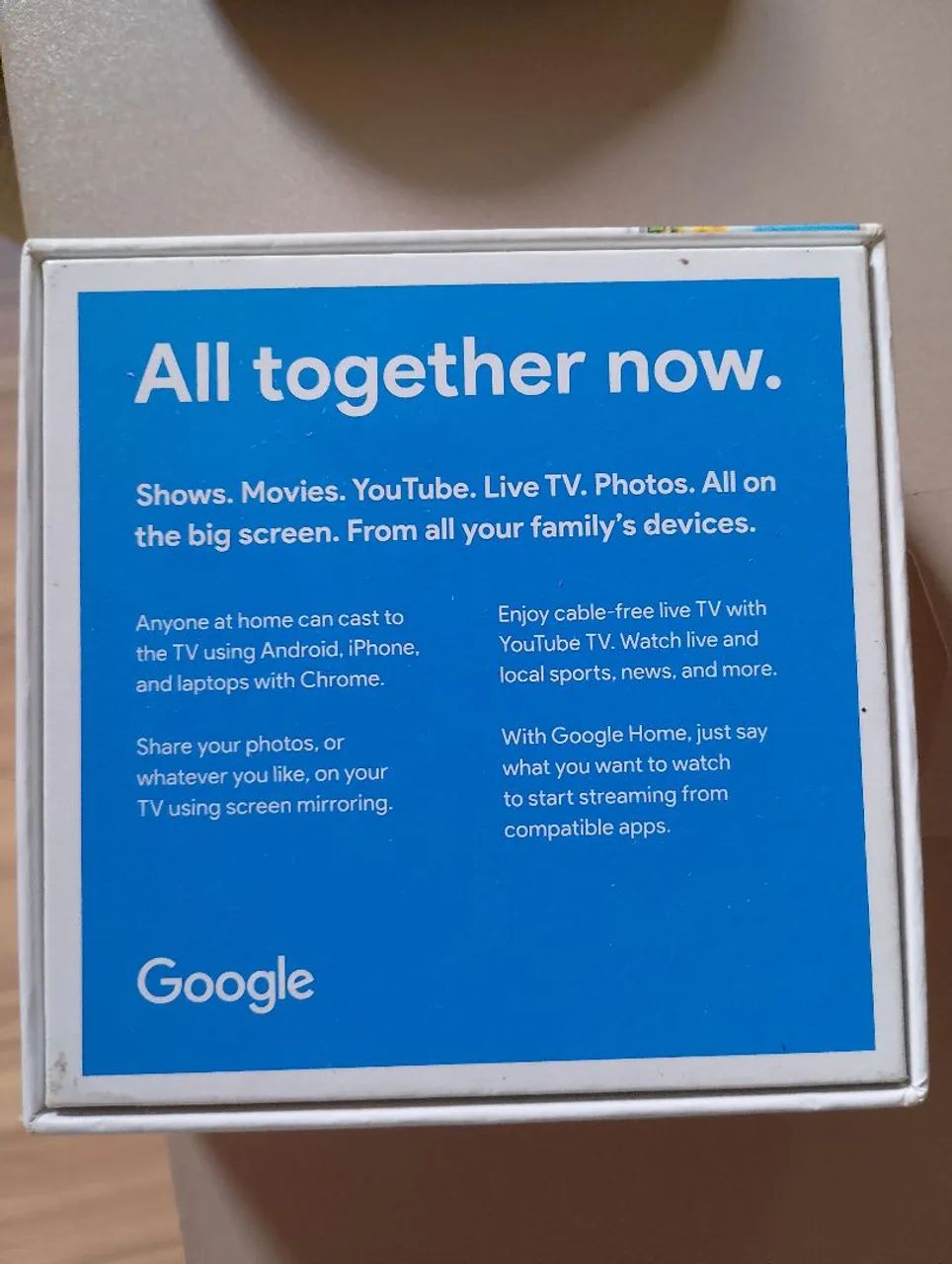 Google Chromecast - Streaming de Conteúdo.R$250.00 reais  - Foto 6