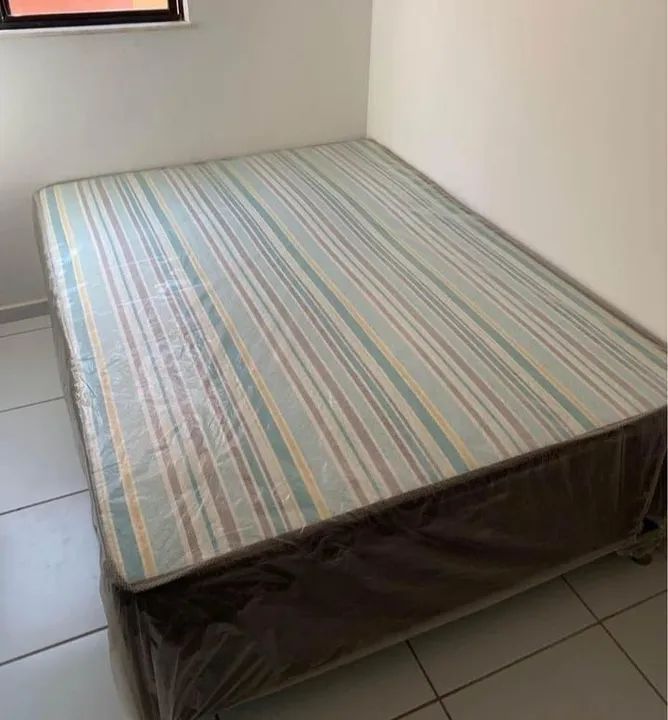 Cama Box Casal Novo: Espuma & Molas - Foto 4