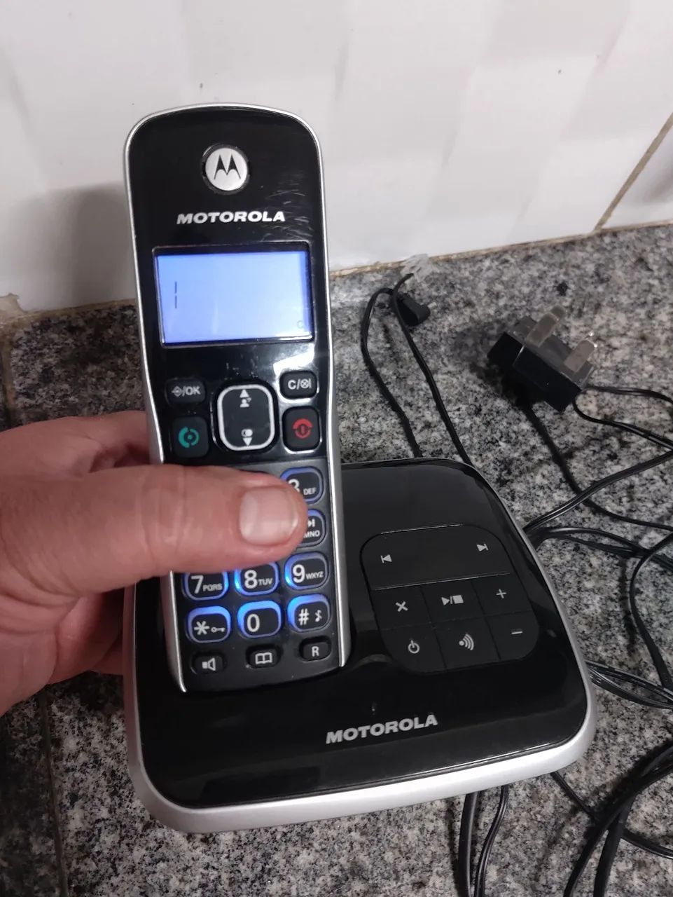 Telefone Sem fio Motorola ,( Pilha) - Foto 2