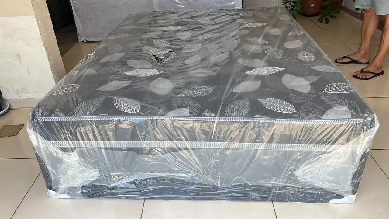 Cama box casal super promoção ? - Foto 2